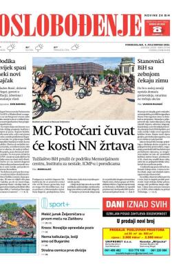 Oslobođenje - broj 27034, 4. jul 2022.