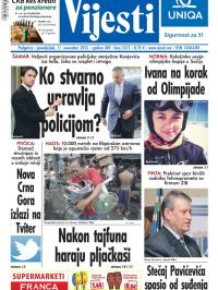 Vijesti - broj 5572, 11. nov 2013.