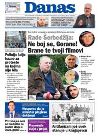 Danas - broj 8850, 22. dec 2021.