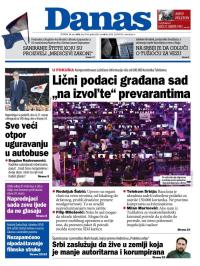 Danas - broj 10169, 19. mar 2026.