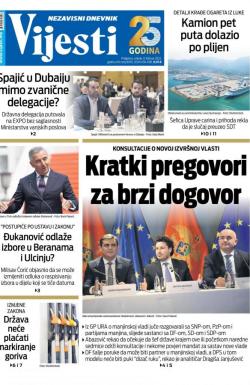 Vijesti - broj 8561, 9. feb 2022.