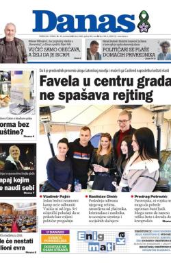 Danas - broj 10065, 10. nov 2025.