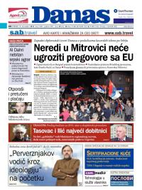 Danas - broj 5881, 5. nov 2013.