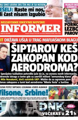 Informer - broj 879, 24. mar 2015.