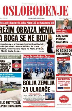 Oslobođenje - broj 24.948, 6. maj 2016.