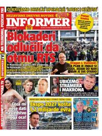 Informer - broj 3945, 3. apr 2025.