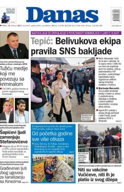 Danas - broj 8535, 10. feb 2021.