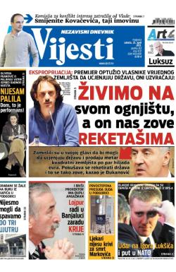 Vijesti - broj 6135, 25. apr 2015.