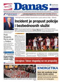 Danas - broj 6226, 16. okt 2014.