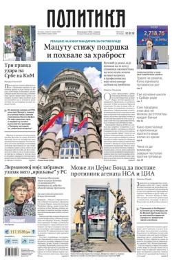 Politika - broj 39995, 8. apr 2025.
