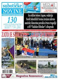Nove Subotičke novine - broj 318, 5. maj 2023.