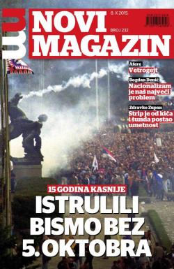 Novi magazin - broj 232, 8. okt 2015.