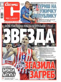 Sport - broj 19739, 25. nov 2012.