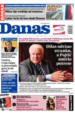 Danas - broj 6306-6307, 3. jan 2015.