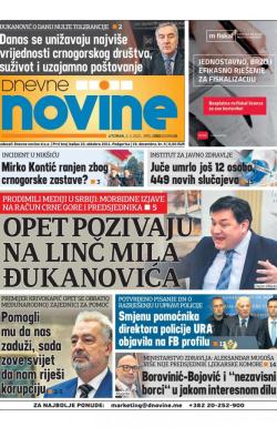 Dnevne novine - broj 2926, 2. mar 2021.