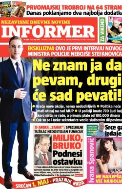 Informer - broj 605, 30. apr 2014.