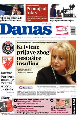 Danas - broj 5710-5711, 18. maj 2013.