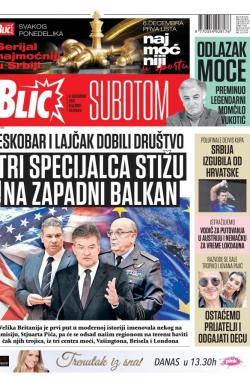 Blic - broj 8897, 4. dec 2021.