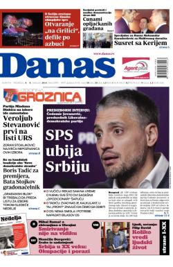 Danas - broj 5976-5977, 8. feb 2014.