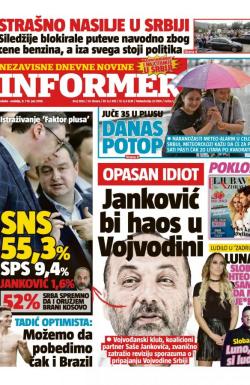 Informer - broj 1863, 9. jun 2018.