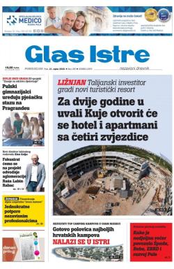 Glas Istre - broj 261, 21. sep 2020.