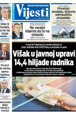 Vijesti - broj 9351, 7. maj 2024.