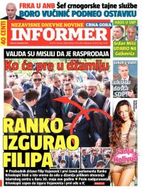 Informer CG - broj 795, 10. dec 2014.