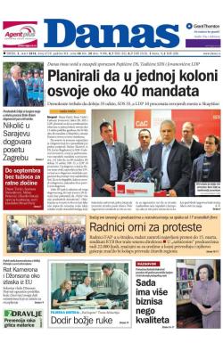 Danas - broj 6729, 2. mar 2016.