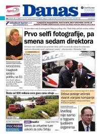 Danas - broj 6147, 29. jul 2014.
