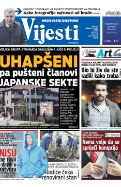 Vijesti - broj 6466, 26. mar 2016.