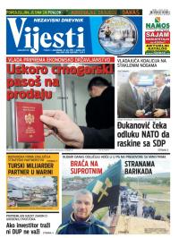 Vijesti - broj 6191, 22. jun 2015.