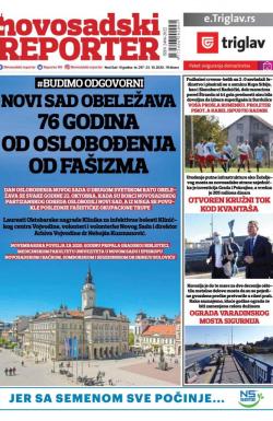 Novosadski reporter - broj 297, 23. okt 2020.