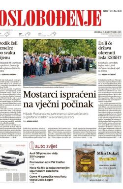Oslobođenje - broj 25314, 17. maj 2017.