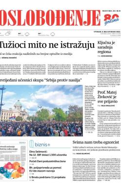 Oslobođenje - broj 27293, 9. maj 2023.