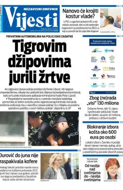 Vijesti - broj 9070, 21. jul 2023.
