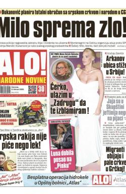 Alo - broj 4290, 6. feb 2020.