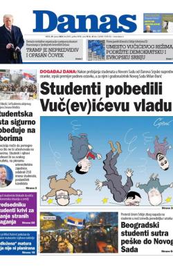 Danas - broj 9825, 29. jan 2025.