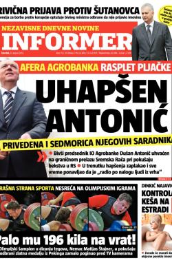 Informer - broj 79, 9. avg 2012.