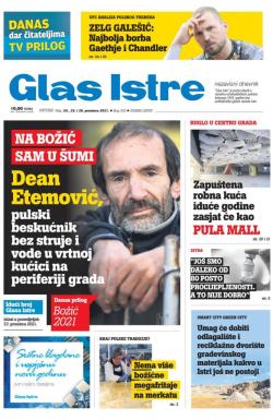 Glas Istre - broj 354, 24. dec 2021.