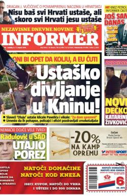 Informer - broj 1300, 6. avg 2016.