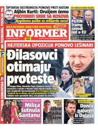 Informer - broj 3895, 3. feb 2025.