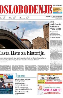 Oslobođenje - broj 26102, 29. jul 2019.
