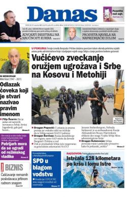 Danas - broj 8764, 27. sep 2021.