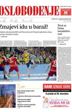 Oslobođenje - broj 25551, 14. jan 2018.