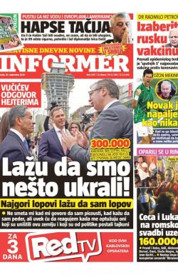 Informer - broj 2567, 30. sep 2020.