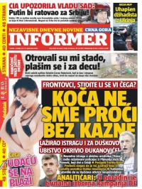 Informer CG - broj 1330, 10. sep 2016.
