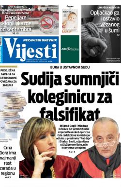 Vijesti - broj 7670, 15. avg 2019.