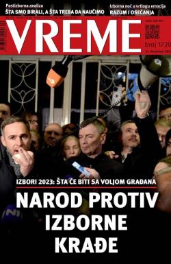 Vreme - broj 1720, 21. dec 2023.