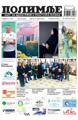 Polimlje, Prijepolje - broj 3074, 6. feb 2026.