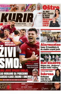 Kurir - broj 3708, 21. jun 2024.